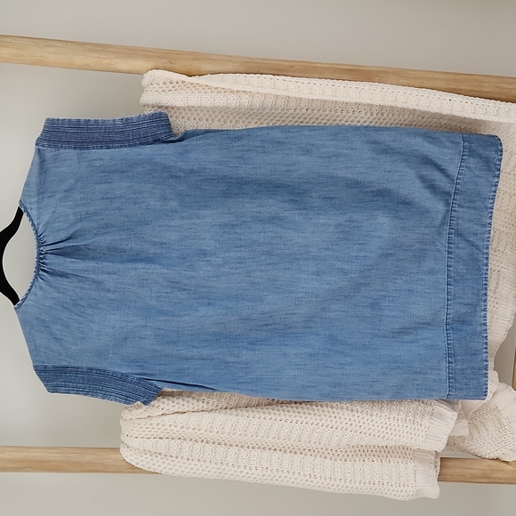 Soft Joie Blayne Chambray Shift Dress XS - Picture 8 of 10